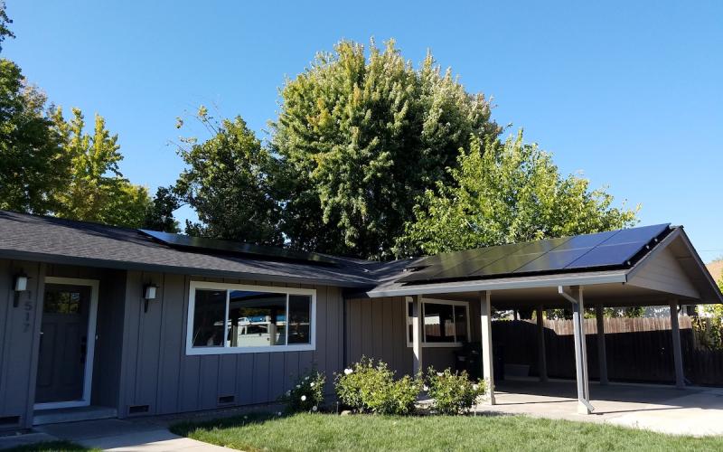 Best solar installers in Northern California Residential solar installation in sonoma county by pure power solutions