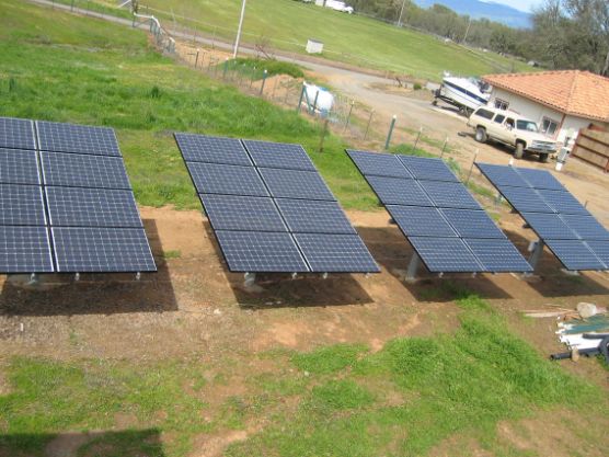 Sonoma and Napa County California Solar Energy Installers Pure Power Solutions Sonoma County residential solar arial view