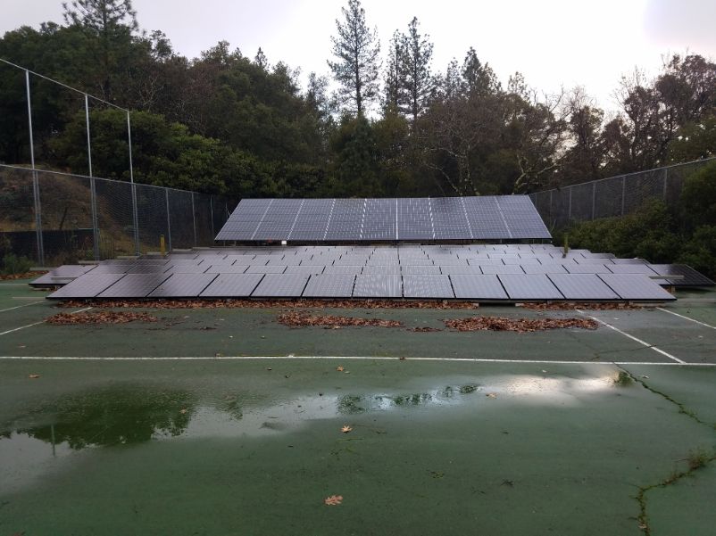 residential ground mount Northern California Solar Energy and Battery (ESS) Installers Pure Power Solutions professional residential and commercial and off-grid solar experts